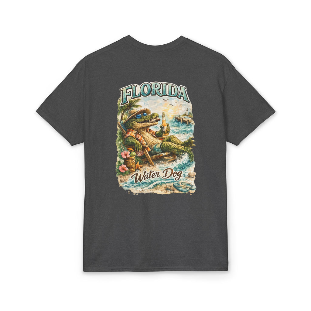 Florida Water Dog Vintage Beach T-Shirt