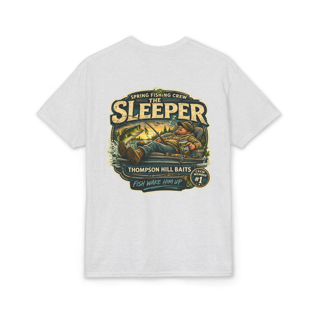 'The Sleeper' Thompson Hill Baits Spring Fishing Crew Vintage Angler Tee